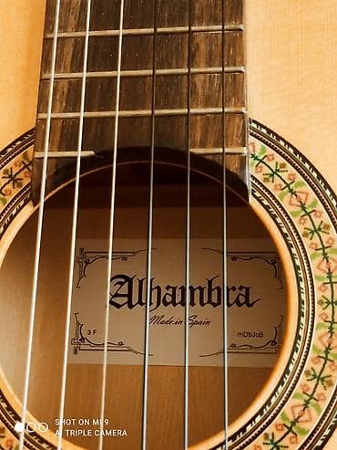 gitara tarnada: Satılır — 2013 Alhambra 3F Flamenco Guitar Original İspaniya istehsalı — 6