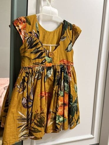 детские вязаные сарафаны: Детское платье, Повседневное, 2 - 3 года, Next — 2