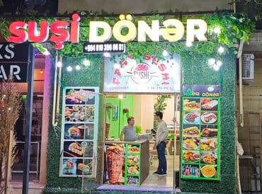 Hazır biznez sushi və dönər xırdalan afff park