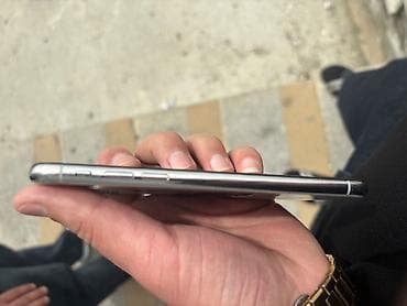 IPhone X, 64 GB, Ağ, Simsiz şarj, Face ID, Sənədlərlə