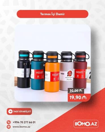 🔥 Termos İçi Dəmir ✅ Brend: No Brand ✅ Rəng: Müxtəlif ✅ Keyfiyyət lalafo.az -da 🔥 Termos İçi Dəmir ✅ Brend: No Brand ✅ Rəng: Müxtəlif ✅ Keyfiyyət
