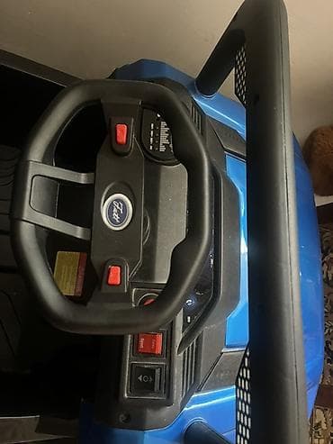 oyuncaq masın: Uşaqlar üçün elektrikli minik maşını – mavi rəng Adaptrı yoxdur amma — 3