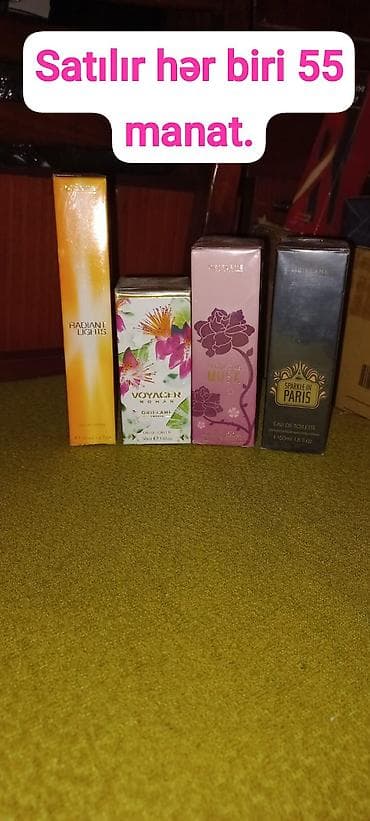 sir urekli: Oriflame ətirləri satılır: - Radiant Lights, EDT, 50 ml - Voyager — 1