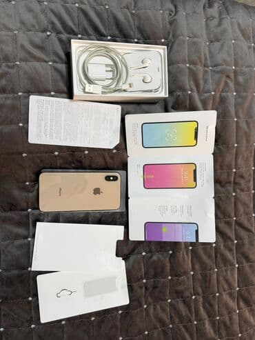 купить айфоны бу: IPhone Xs, Золотой, Face ID — 6