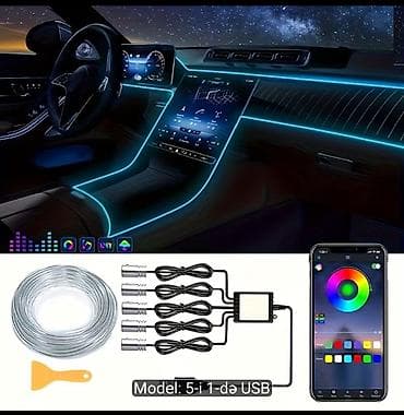 Nəqliyyat: Universal auto 9-in-1-RGB — 2