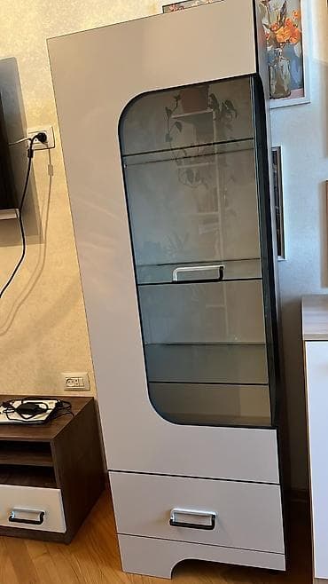 elde tv: Salam.Qonaq otağı üçün modern tv stend və şkaf dəst halında — 1