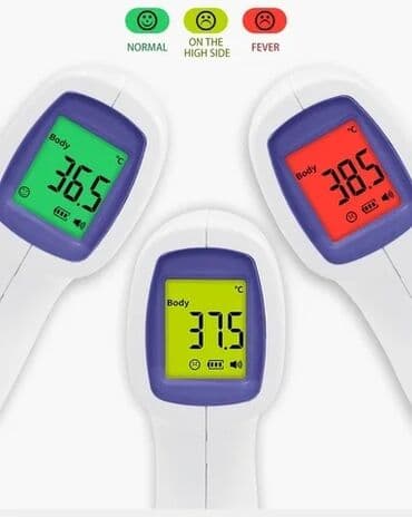 istilik ölçən cihaz: Tibbi termometr təmassiz termometr lazer termometr ucuz — 4