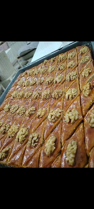 Şirniyyat məhsulları: Evdə təmiz və keyfiyyətli şəkildə hazırlanmış paxlava satılır 🍯 🔸 — 6