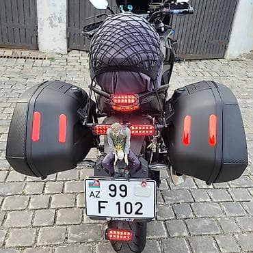 moped 49: CFMOTO 650GT – turinq sinfi motosiklet Yuruş 8000 km - Mühərrik: 650 — 1