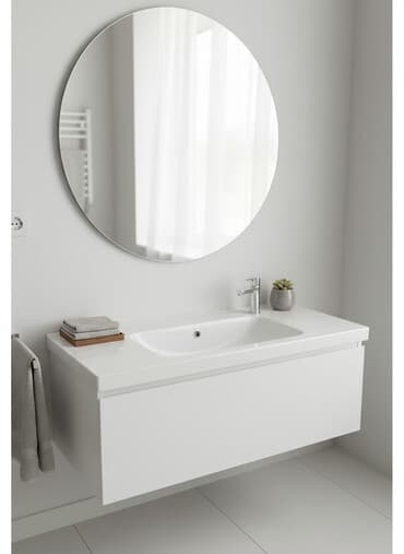 мойка шкаф для кухни: Ağ rəngli, keramik Çanaq dəsti. Bu dəst Çanaq və altındakı saxlama — 1