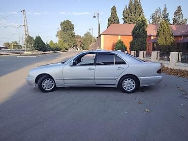 vossen diskleri: Mercedes-Benz E-Class (W210) sedan – gümüşü rəng. Əsas xüsusiyyətlər — 3