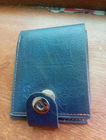 kişi aksessuarları: Pulqabı, Eko dəri, Yeni — 2