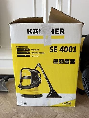pilesos: Kärcher SE 4001 yuyucu tozsoran satılır. Cihaz əla vəziyyətdədir və — 4