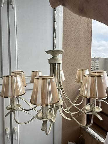 lust: Çılçıraq, 8 lampa, Metal — 2