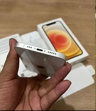 apple ipad 11: IPhone 12, 128 GB, Ağ, Zəmanət, Kredit, Simsiz şarj — 6