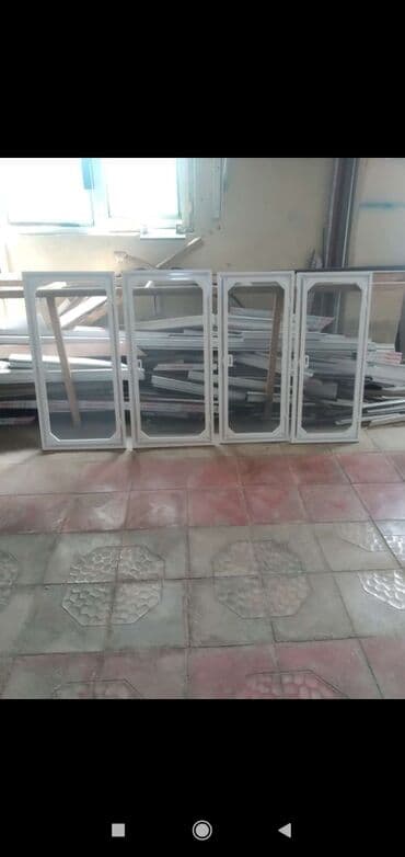 Фурнитура и комплектующие: Plastik qapı və pəncərələri sifarişi qəbul olunur Ağ rəngdə 90 AZN — 5