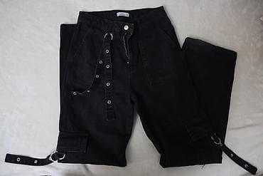 pul kiseleri: Şalvar, Defacto, S, rəng - Qara — 1