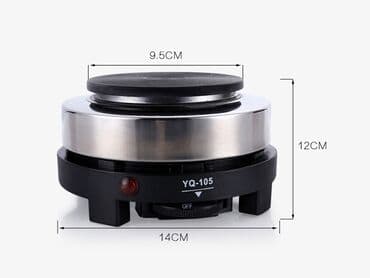 induksiya: Плита Электрическая, Отдельностоящая, 1 конфорки, Новый — 2