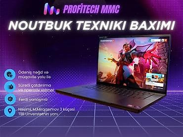 Ремонт ноутбуков, компьютеров: PROFITECH MMC – kompüter və noutbuklar üçün texniki baxım və təmir — 3