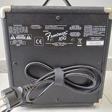 klas 6: Fender Frontman 10G gitar gücləndiricisi - Güc: 10W - Dinamik: 6" — 6