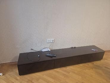 trimo mebel: İşlənmiş, Düz TV altlığı, Polkalı, Laminat — 1