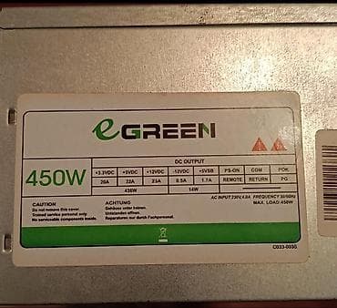 ups 10 kva: Qida bloku 450 W, İşlənmiş — 1