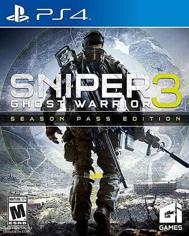 playstation 3 disc: PS4 oyunu: Sniper Ghost Warrior 3 – Season Pass Edition - Platforma — 1