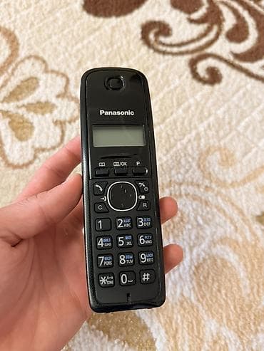 3 birinde printer: Stasionar telefon Panasonic, Simsiz, Yeni — 2