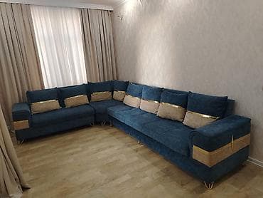 satt: Divan satılır qiyməti 500 manat ölçü bir tərəfi 260 sm digər tərəfi — 1