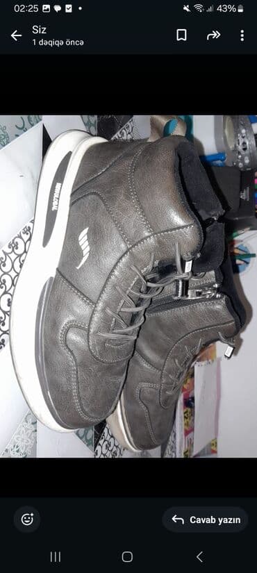 Məhsul: NEWGLOBAL kişi üçün qış ayaqqabısı/sniker-bot 50manata almisam lalafo.az -da Məhsul: NEWGLOBAL kişi üçün qış ayaqqabısı/sniker-bot 50manata almisam