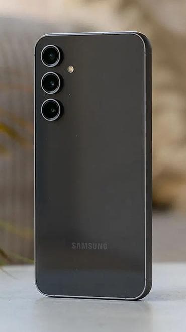 bluetooth kulaklık: Samsung Galaxy S24 FE, 256 GB, rəng - Boz, Zəmanət — 2