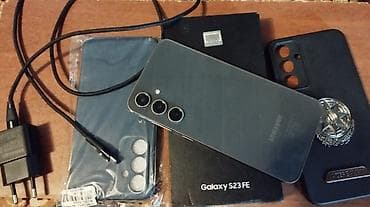 iphone 14 pro barter: Samsung Galaxy S23 FE, 128 GB, rəng - Boz, Sənədlərlə — 3