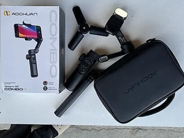 Aochuan Smart XE Combo 1 – 3 oxlu smartfon stabilizatoru Komplekt: -