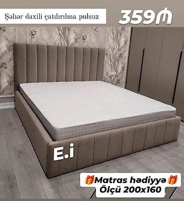 Yeni, İkinəfərlik çarpayı lalafo.az -da Yeni, İkinəfərlik çarpayı