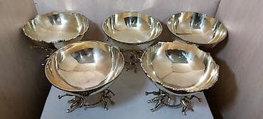 guzgu samdan: Bürünc dekorativ meyvə/qəlyanaltı qabları – barokko üslubunda — 5