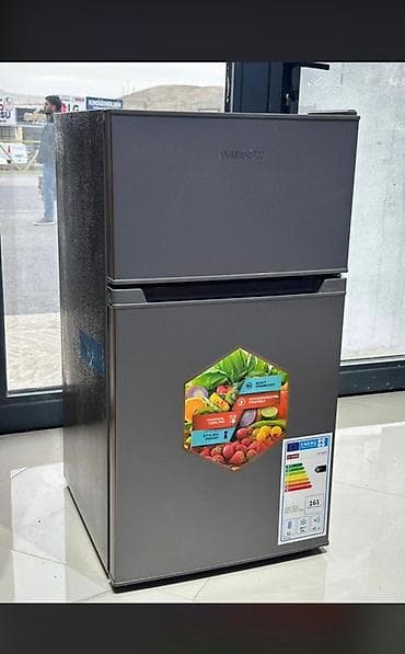 mini çanta: Mini Soyuducu Satılır, rəng - Boz — 1