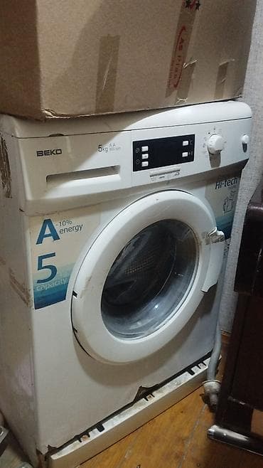 Beko paltaryuyan maşın - Ön yükləməli model - Yükləmə həcmi: 5 kq