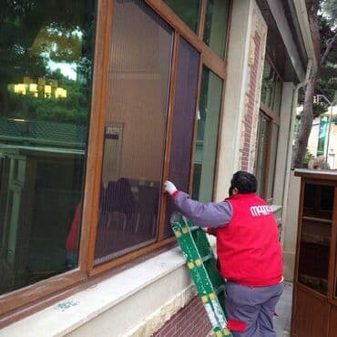 plastik arakəsmə: Plastik Aluminyum Şüşə Qapı Pəncərə Arakəsmə Sürgülü (sürüşən) — 2