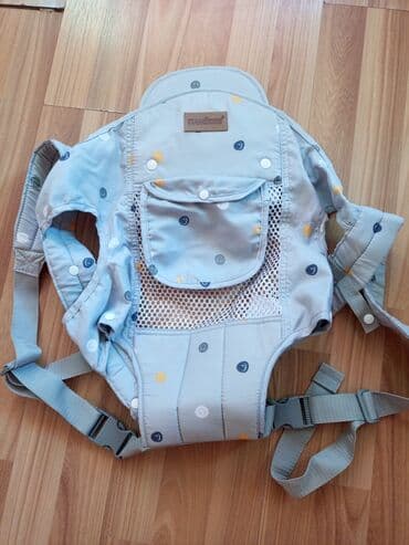 pulsuz heyvanlar verilir: Uşaq daşıma kəməri – Transevi marka - Rəng: açıq göy, xırda naxışlı - — 1