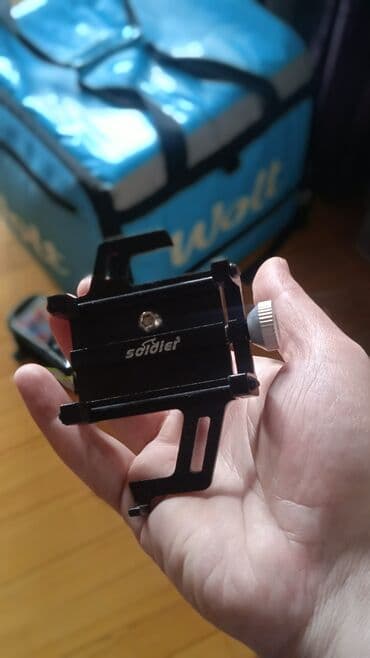 3 simli telefon: Wolt çantas təzədir + powerbank və kiçik şeyləri qoymaq üçün çanta + — 5