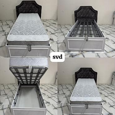 tek krafat: MDF “Madeyra” firmasının bazalı çarpayısı – ortopedik matrasla — 1