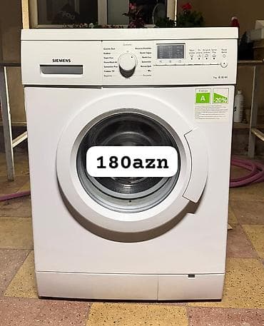 Paltaryuyan maşın Siemens, 7 kq, Avtomat, Qurutmasız, Kredit yoxdur lalafo.az -da Paltaryuyan maşın Siemens, 7 kq, Avtomat, Qurutmasız, Kredit yoxdur