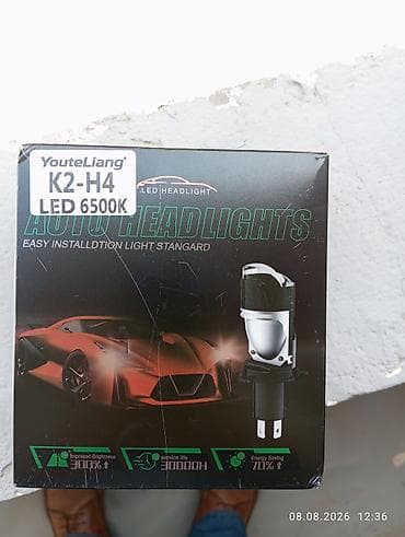 lanpalar: YouteLiang K2-H4 LED faralar - Uyğunluq: H4 (K2-H4) baza tipli — 1