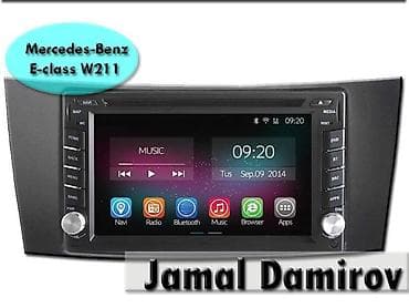 Dvd monitor mercedes benz w211 universal ramka ile 🚙🚒 ünvana və