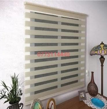 Бытовая химия: Zebra jalüz pərdələr - İkili qatlı, zolaqlı (zebra) mexanizm: şəffaf — 1
