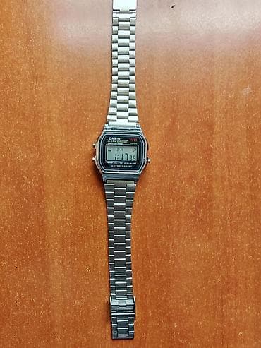 saat still: Qol saatı, Casio, rəng - Gümüşü — 4