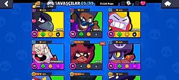sep ucuz: Brawl Stars hesabı – SniperBs () Profil göstəriciləri: - Kupa: 21,328 — 2