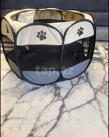 pişikləri: Heyvanlar üçün qatlanan oyunxana/hasar - Material: yüngül, möhkəm — 1