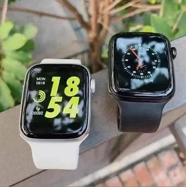 Elektronika: Saat w26 plus⌚ W26 + Smart watch Yeni w26 plus🔖 🔴Yan tərəfindəki — 1