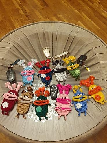 toy paltar modelleri: Məhsul: Əllə toxunmuş rəngarəng amiqurumi fiqurlar Acarlıq müxtəlif — 5